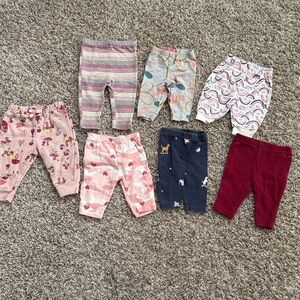 Colorful Baby Leggings Set